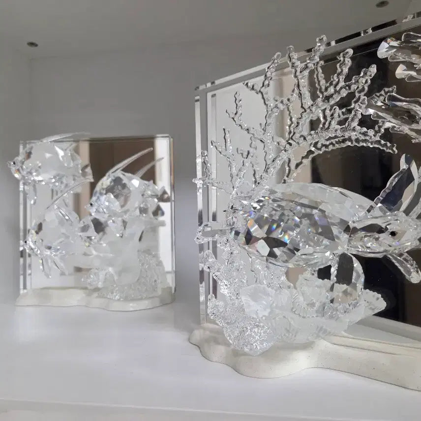 [BUNJANG] Swarovski Crystal Ornaments SCS Exclusive Set / 스와로브스키 크리스탈 장식품(scs회원 전용품)