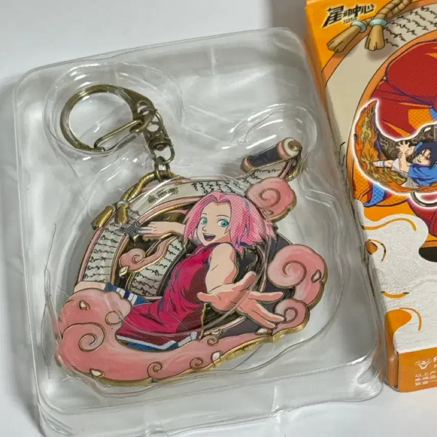 [BUNJANG] Naruto Sakura Haruno Metal Keychain / 나루토 하루노 사쿠라 메탈 키링