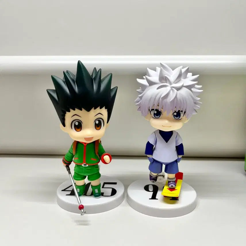 [BUNJANG] Hunter x Hunter Nendoroid Gon &amp; Killua Bundle Set (Official) / 헌터헌터 넨도+특전 곤 &amp; 키르아 일괄 / 헌터헌터 넨도로이드 정품