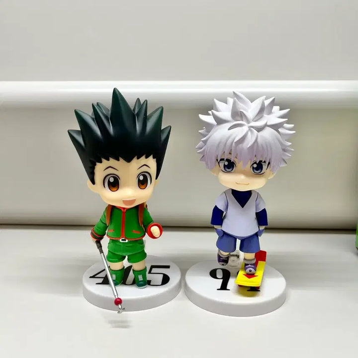 [BUNJANG] Hunter x Hunter Nendoroid Gon &amp; Killua Bundle Set (Official) / 헌터헌터 넨도+특전 곤 &amp; 키르아 일괄 / 헌터헌터 넨도로이드 정품