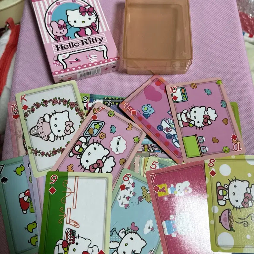 [BUNJANG] Kitty Trump Card Set / 키티 트럼프 카드