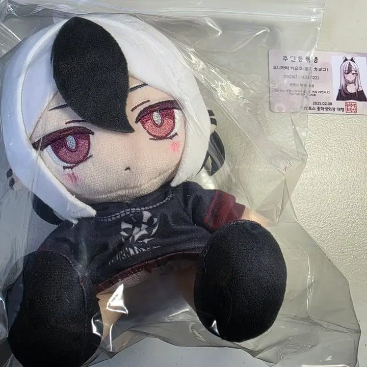 [BUNJANG] Blue Archive Kayoko Choco Puni Plush + Goods (Unsealed) / (단순개봉)블루아카이브 카요코 쵸코푸니 누이 인형+굿즈