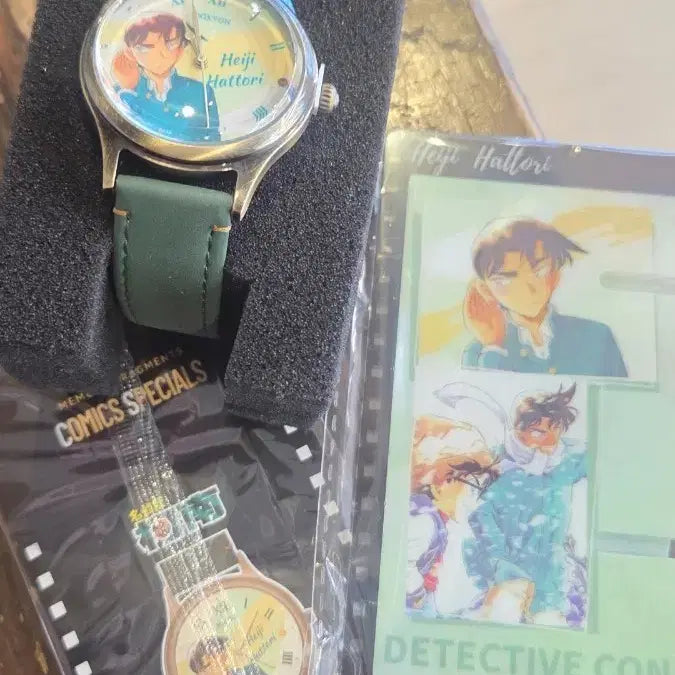 [BUNJANG] Detective Conan Hattori Heiji Wristwatch / 명탐정 코난 손목시계 핫토리 헤이지 하인성 판매합니다!!