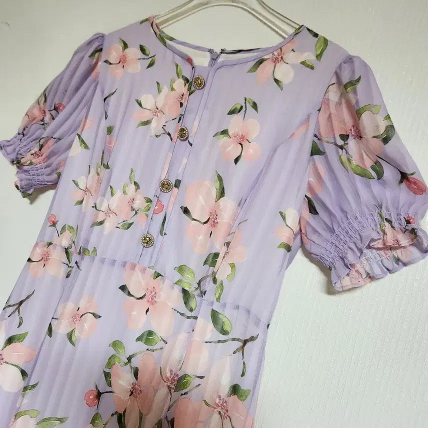 [BUNJANG] SATIN 2021 Chiffon Long Dress / SATIN사틴2021쉬폰 롱원피스66