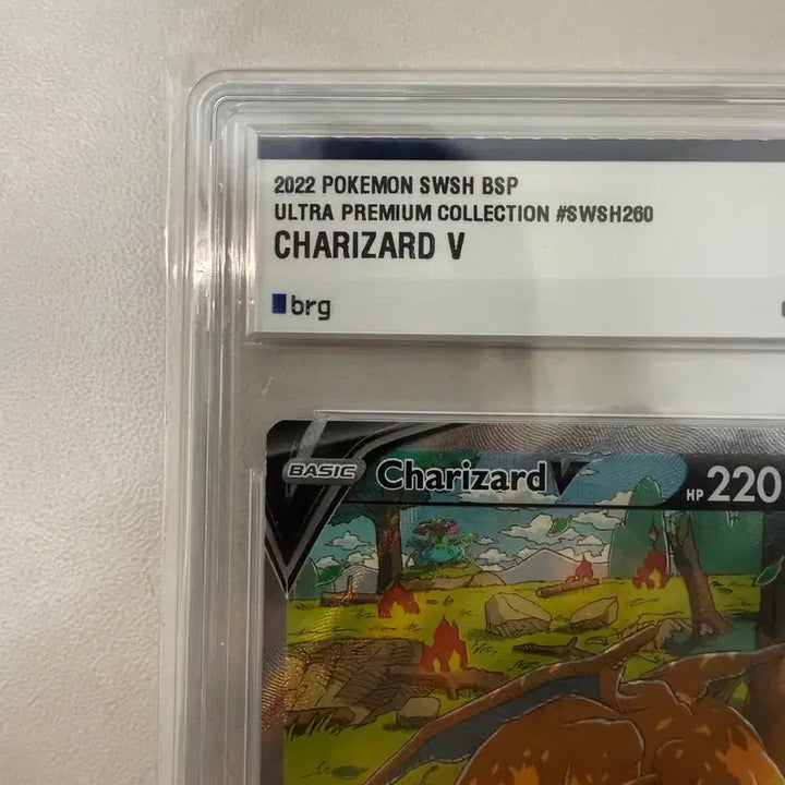 [BUNJANG] Charizard V SAR SWSH260 (9) / 포켓몬스터 카드) 북미판 리자몽V sar 프로모 SWSH260 brg9