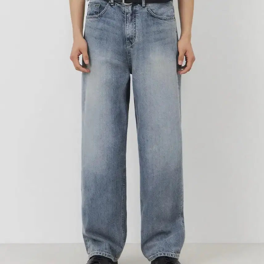 [BUNJANG] Branded 51083 Light Wash Wide Denim Pants / [28] 브랜디드 51083 연청 와이드 데님팬츠