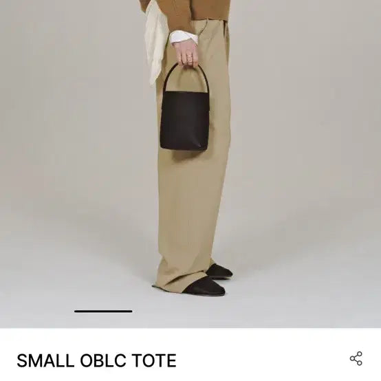 [BUNJANG] TTAM Small Oblique Mini Tote Bag / ttam 스몰 오블릭 미니 토트백