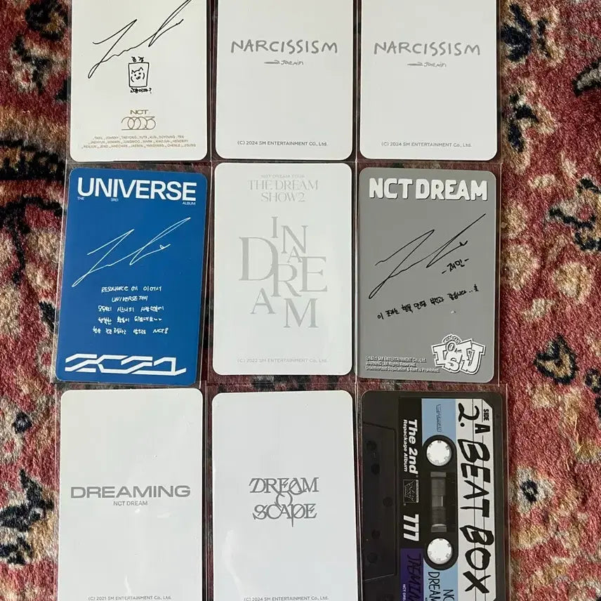 [BUNJANG] NCT DREAM Jaemin Bundle Set Photocards (9 pcs) / NCT DREAM 골든에이지 나르시시즘 나재민 포카 9장 일괄
