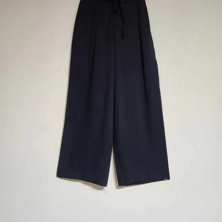 [BUNJANG] SJSJ 2022 Linen Blend Belted Pintuck Wide Pants / 한섬SJSJ 2022린넨혼방 벨티드 핀턱 와이드팬츠25썸머
