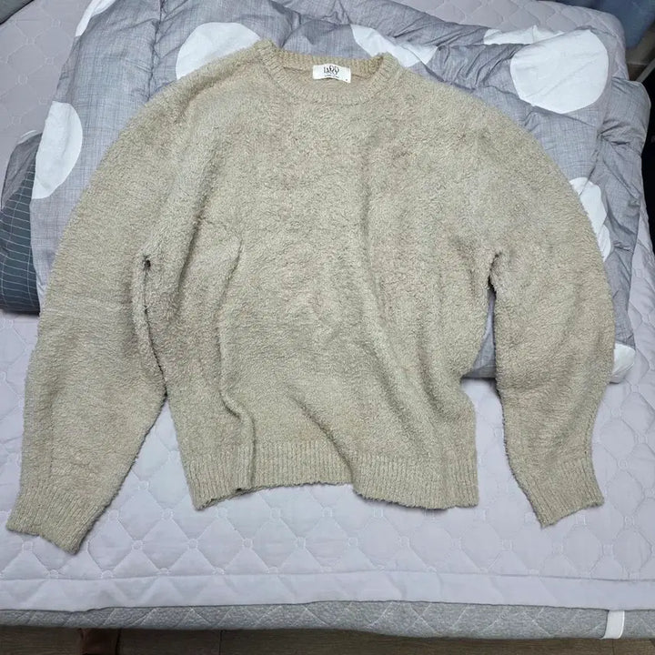 [BUNJANG] Ellume Sleepy Cotton Brushed Pullover Knit Size 46 / 엘무드 슬리피 코튼 브러쉬드 풀오버 니트 46