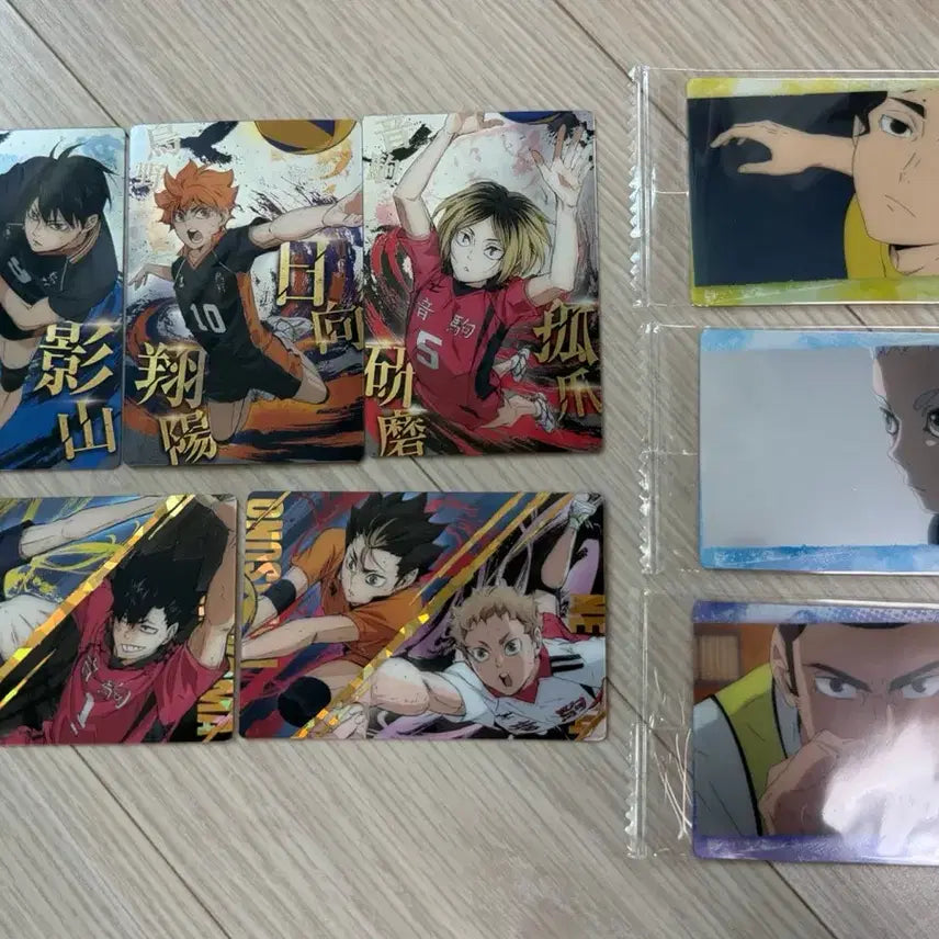 [BUNJANG] Haikyuu!! Wafer Card Bundle Set / 하이큐 웨하스 카드 일괄
