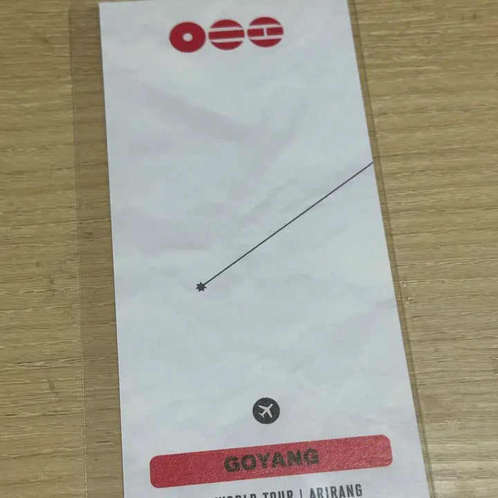 [BUNJANG] BTS World Tour Arirang Goyang Live Viewing Special Ticket / BTS 방탄소년단 월드투어 아리랑 고양 라이브뷰잉 특전 티켓  BTS W
