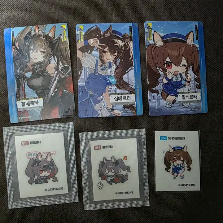 [BUNJANG] Arknights Endfield Gilberta Photocard / 명일방주 엔드필드 질베르타 포토카드 띠부씰 판매