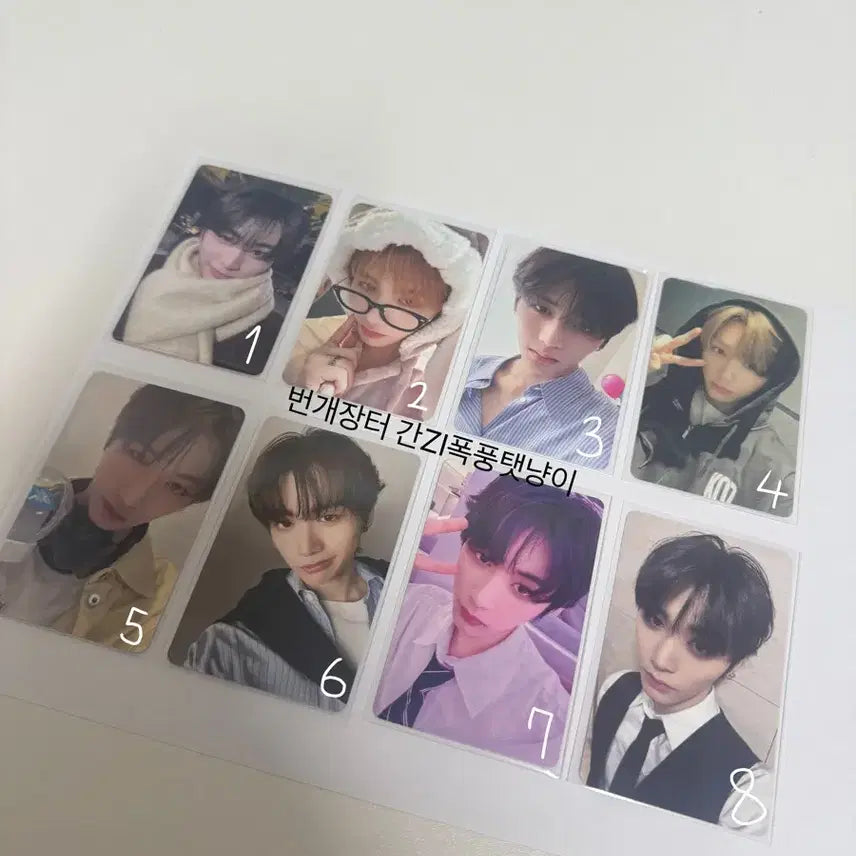 [BUNJANG] BOYNEXTDOOR Taesan Photocard Bundle Set / 타임세일 오늘만 ((급처))보이넥스트도어 보넥도 태산포카 일괄판매