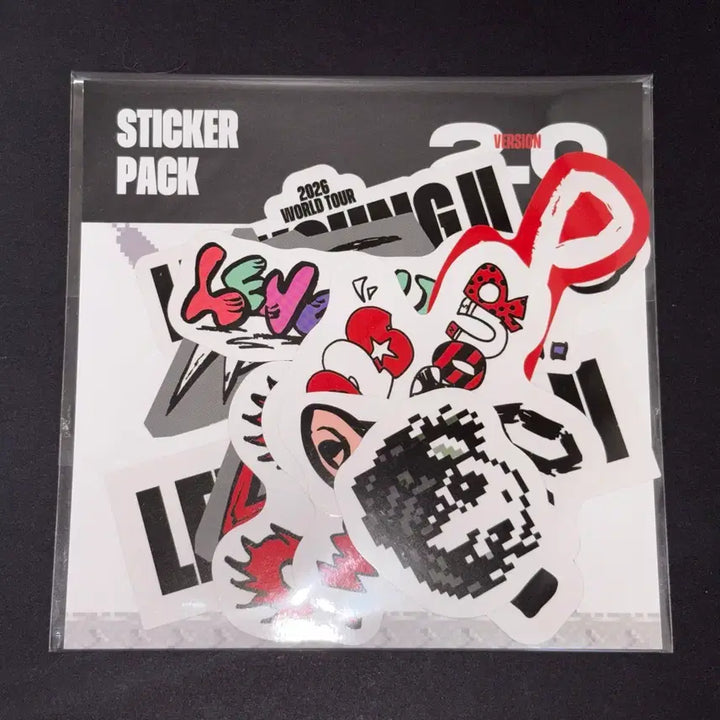 [BUNJANG] Lee Young Ji World Tour Sticker (Sealed) / 이영지 월드투어 스티커