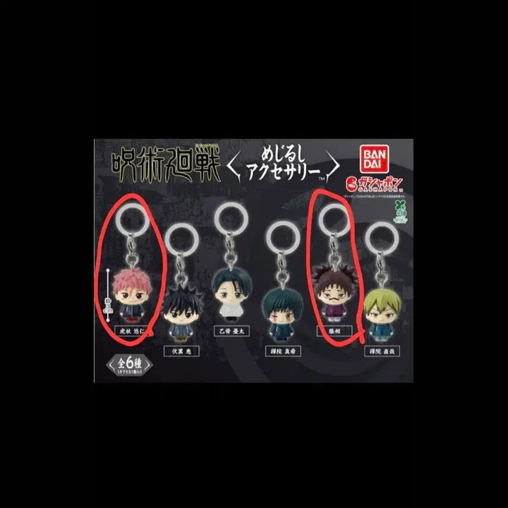 [BUNJANG] Jujutsu Kaisen Choso &amp; Yuji Bundle Set / [일괄]주술회전 메지루시 쵸소우+유지