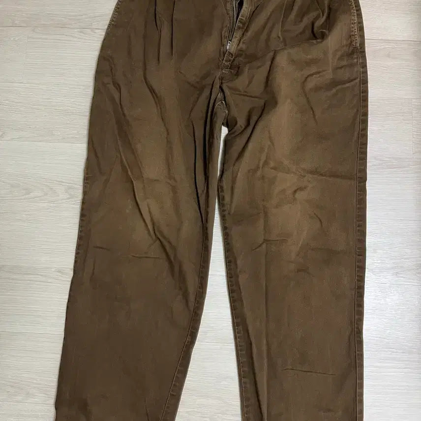 [BUNJANG] Polo Ralph Lauren Brown Cotton Pants 36x30 / 폴로 랄프로렌 브라운 면바지