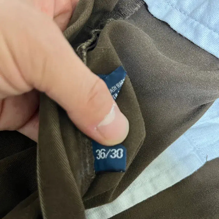 [BUNJANG] Polo Ralph Lauren Brown Cotton Pants 36x30 / 폴로 랄프로렌 브라운 면바지