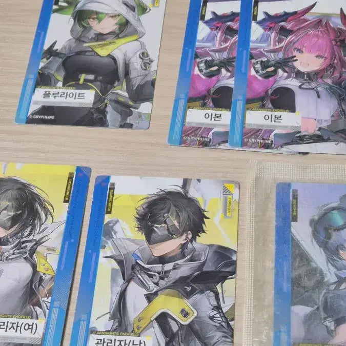 [BUNJANG] Arknights Endfield Bundle Set Photocards / gs 명일방주 엔드필드 포토카드 8장 일괄