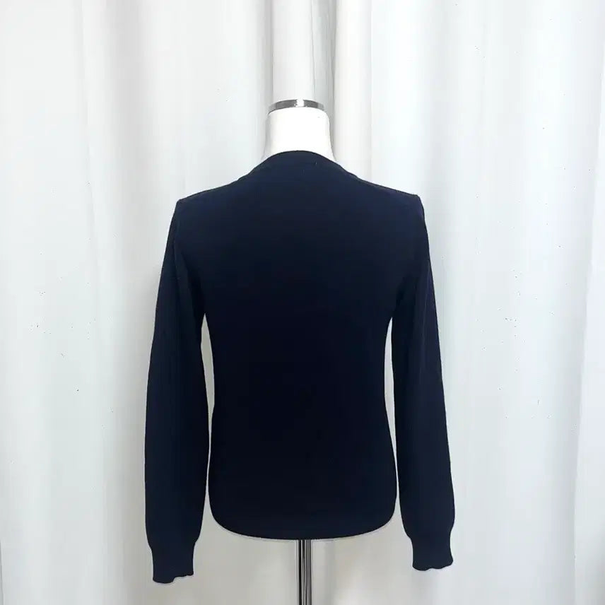 [BUNJANG] Comme des Garçons Red Heart Logo Cardigan / 꼼데가르송 레드 하트 와펜 가디건