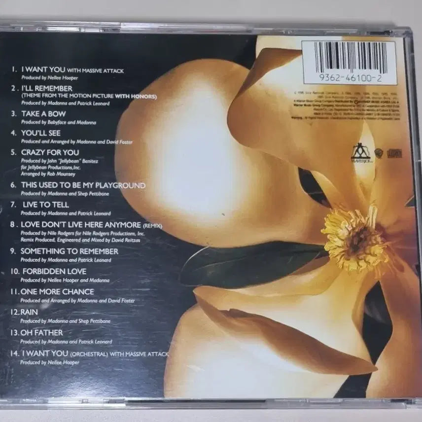 [BUNJANG] Seo Taiji 1st Album Unsealed CD / 마돈나 Something to Remember (개봉 CD)발라드 히트곡