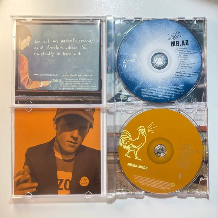 [BUNJANG] Jason Mraz 1st, 2nd, 3rd Album Limited Edition CD/DVD Set / 제이슨 므라즈 1집 2집 3집 리미티드 앨범 음반 CD DVD 세트