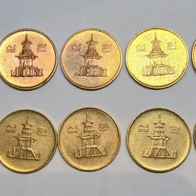 [BUNJANG] 1989 10 Won Coin Bundle (10 pcs) / 1989년 10원 동전 10개일괄