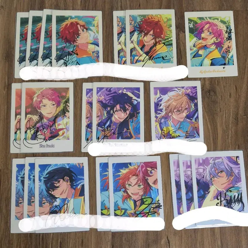 [BUNJANG] Ensemble Stars! 10th Anniversary Photocards - Yume Ibuki Tetsora Tsumugi Ibara Mika / 앙스타 10주년 파샷츠 판매 교환 유메 리츠 레이 히이로 린네 레오