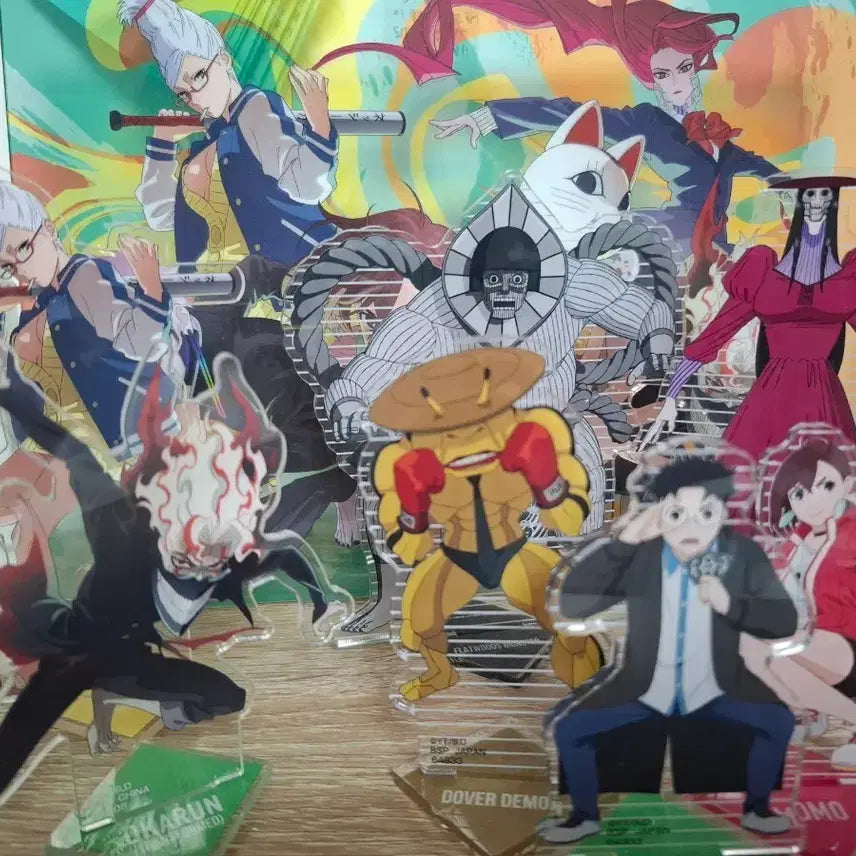 [BUNJANG] Dandadan Acrylic Stand &amp; Okururun Banpresto Figure Bundle Set / 단다단 아크릴+오카룽 반프레스토 피규어 일괄