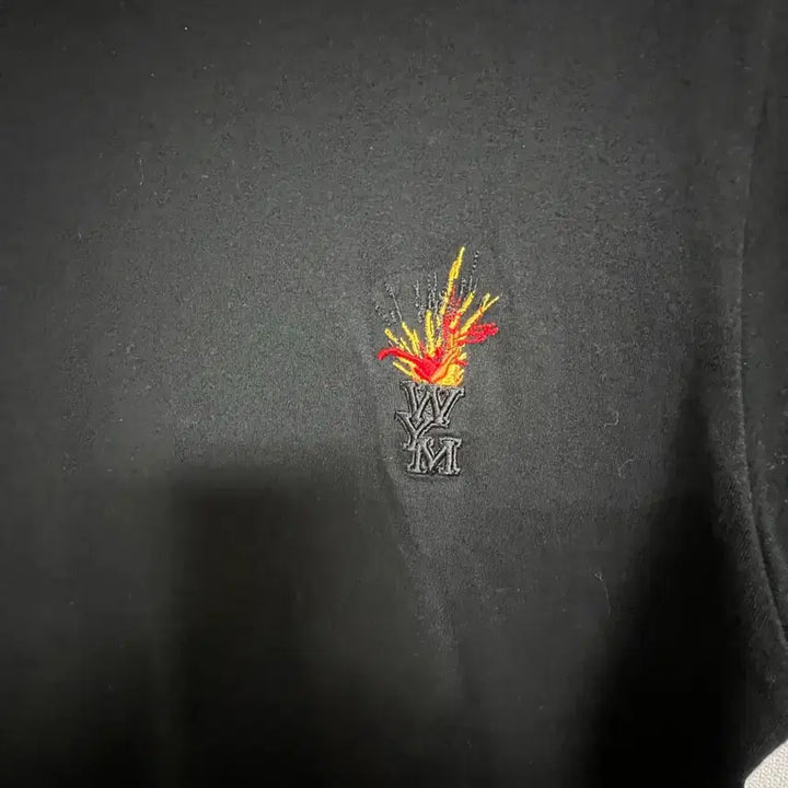 [BUNJANG] Wooyoungmi Volcano Short Sleeve T-Shirt Black Size 46 / 새상품급/ 우영미 볼케이노  반팔티 46사이즈 판매