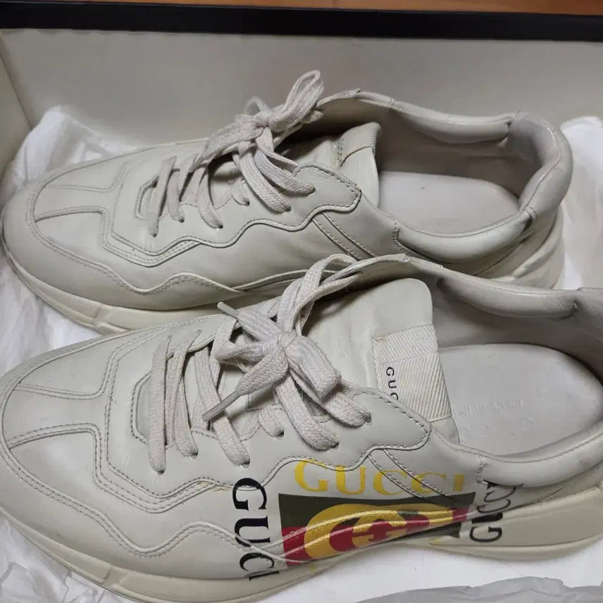 [BUNJANG] Gucci Rhyton Square Logo Sneakers / 구찌 라이톤 스퀘어로고 스니커즈 9