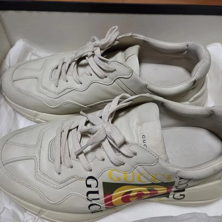 [BUNJANG] Gucci Rhyton Square Logo Sneakers / 구찌 라이톤 스퀘어로고 스니커즈 9