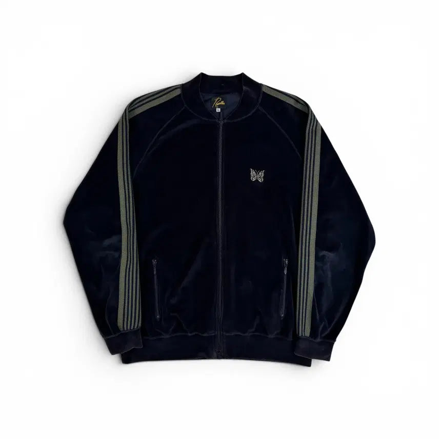 [BUNJANG] Needles R.C Track Velvet Jacket Navy XL / 니들스 R.C 트랙 벨벳 자켓 네이비 ( XL )