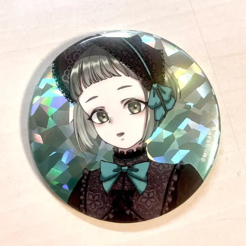 [BUNJANG] Millgram Momoce Amane Hologram Can Badge / 밀그램 모모세 아마네 홀로그램 캔뱃지