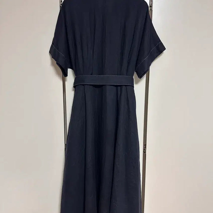 [BUNJANG] Cacharel 100% Linen Casual Long Shirt Dress / 까사렐 린넨 100% 캐주얼한 셔츠 롱 원피스 55컨디션최상