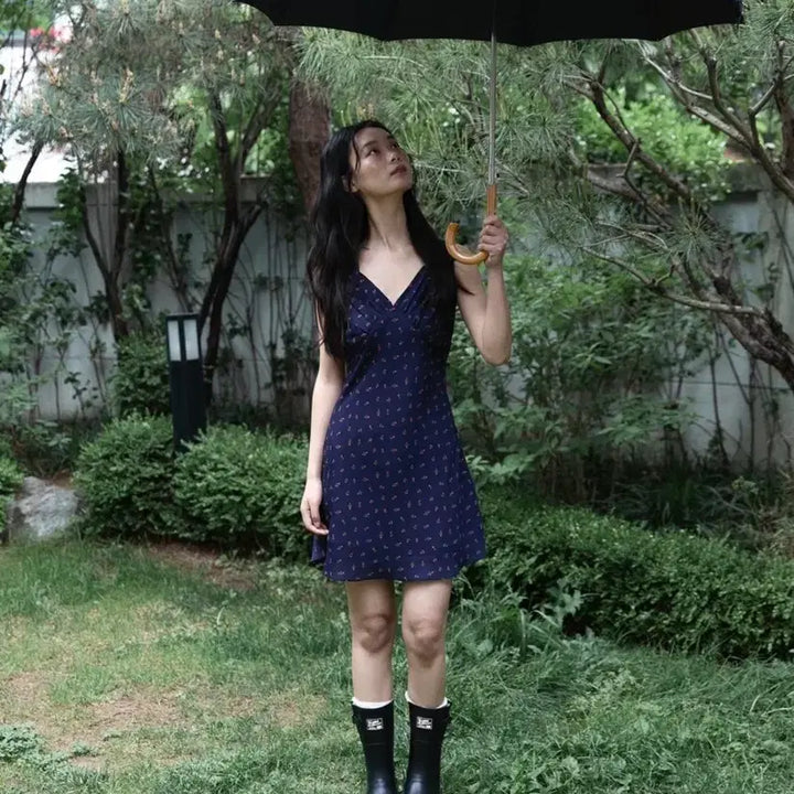 [BUNJANG] Yoonsulshop Verano Rosa Ops Navy Dress / 윤슬샵 verano rosa ops (navy)