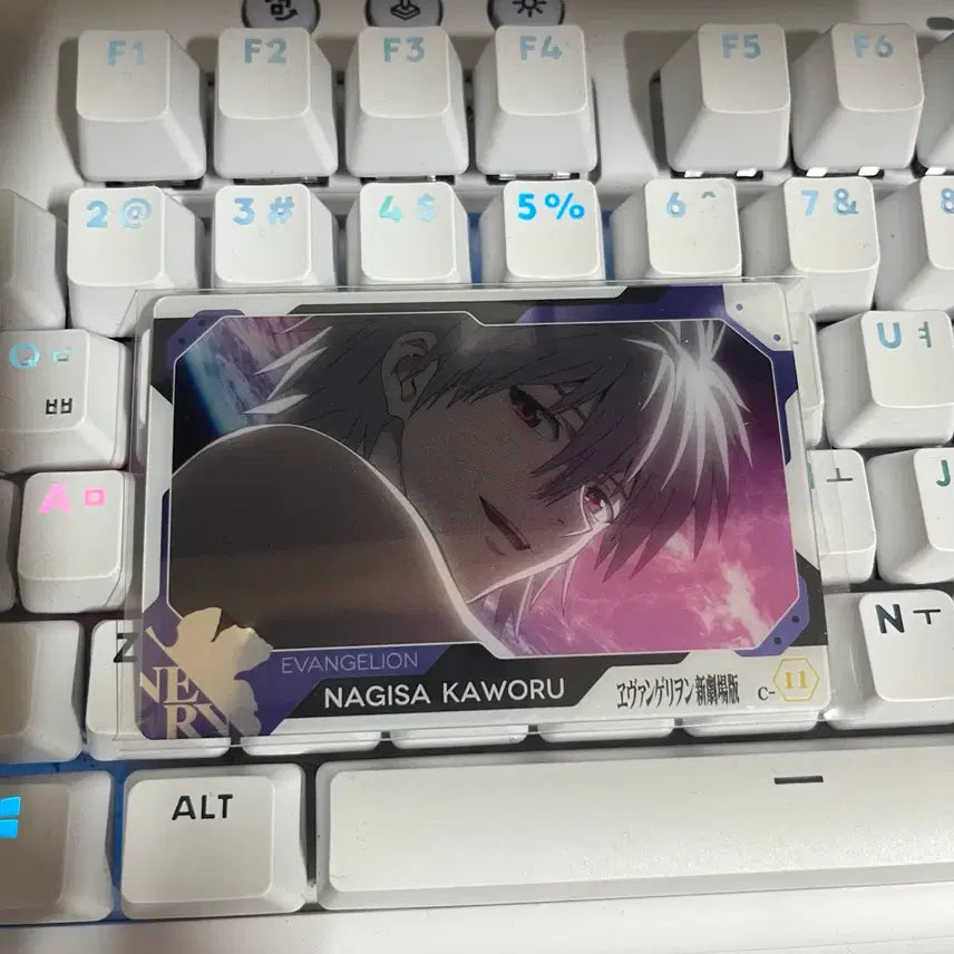 [BUNJANG] Evangelion Kaworu Nagisa Wafer Card / 에반게리온 카오루 웨하스 카드