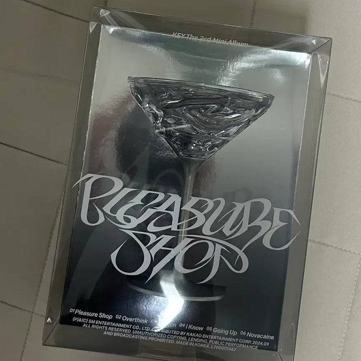 [BUNJANG] SHINee Key Pleasure Shop Album Photocard Set / (포카O) 샤이니 키 플레져샵 pleasure shop 앨범