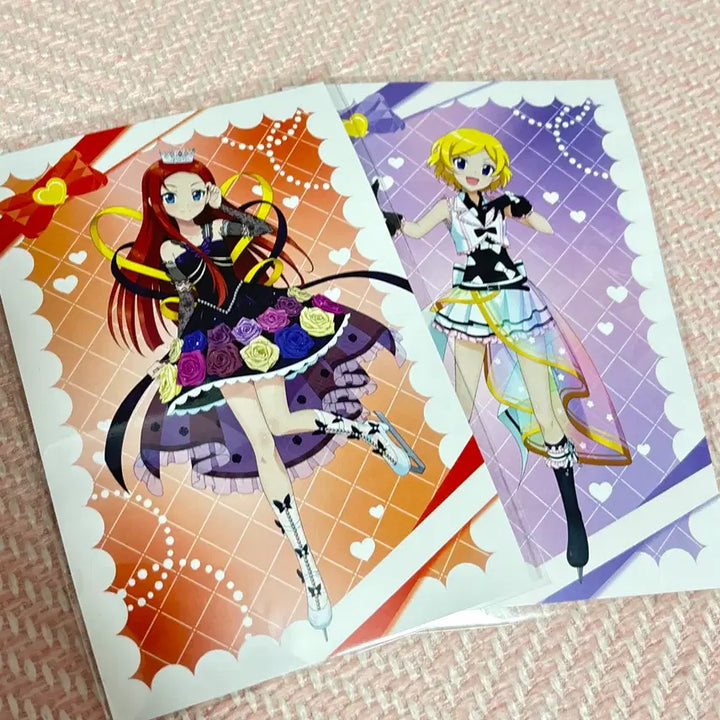 [BUNJANG] Pretty Rhythm Aurora Dream Eeo Acrylic Standee Set with Special Postcards / 프리티리듬 오로라드림 eeo 아크릴스탠드 마스 아이라 리듬 미온 특전엽서