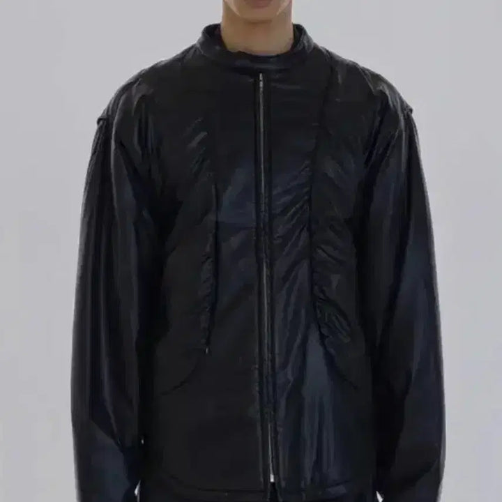 [BUNJANG] FAR FROM WHAT Faux Leather Jacket Size 1 / 파프롬왓 FAR FAUX LEATHER JACKET 1사이즈