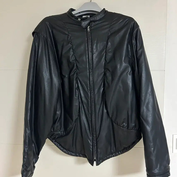 [BUNJANG] FAR FROM WHAT Faux Leather Jacket Size 1 / 파프롬왓 FAR FAUX LEATHER JACKET 1사이즈