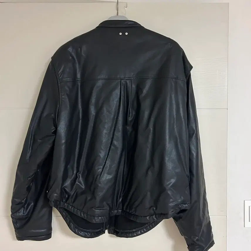 [BUNJANG] FAR FROM WHAT Faux Leather Jacket Size 1 / 파프롬왓 FAR FAUX LEATHER JACKET 1사이즈