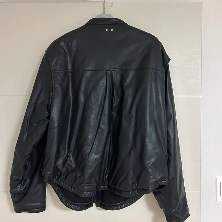 [BUNJANG] FAR FROM WHAT Faux Leather Jacket Size 1 / 파프롬왓 FAR FAUX LEATHER JACKET 1사이즈