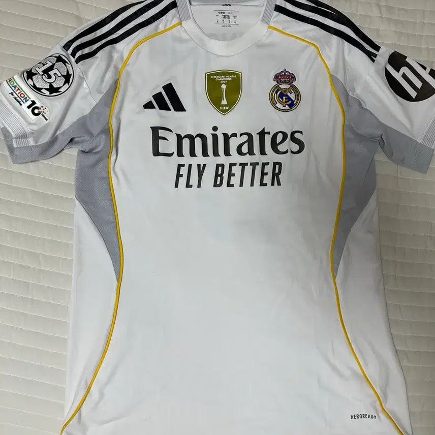 [BUNJANG] Real Madrid Bellingham 2023/2024 Full Package Jersey - Size L / 레알마드리드 벨링엄 이번시즌 풀패키지 유니폼 한국 L사이즈 팝니다