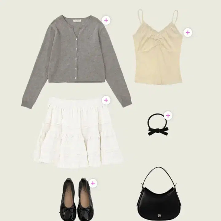 [BUNJANG] Lovely Eyelet Lace Ruffle Layered Skirt with Built-in Shorts / (속바지 내장)러블리 캉캉 레이스 펀칭 프릴 도트 레이어드 스커트