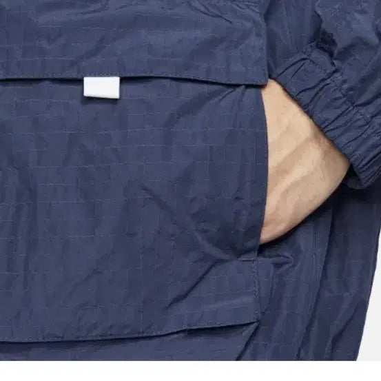 [BUNJANG] Nike Club Windbreaker Jacket Navy L / 나이키 클럽 바람막이 자켓 네이비 L