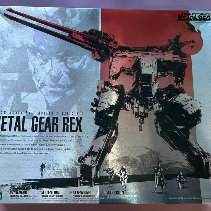 [BUNJANG] Kotobukiya Metal Gear REX Plastic Model Kit (Partially Assembled) / 코토부키야 메탈기어 렉스 프라모델 개봉품
