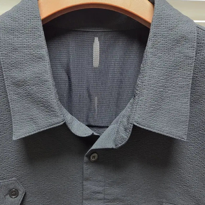 [BUNJANG] System Homme Seersucker Shirt Jacket / 시스템 옴므 시어서커  셔켓