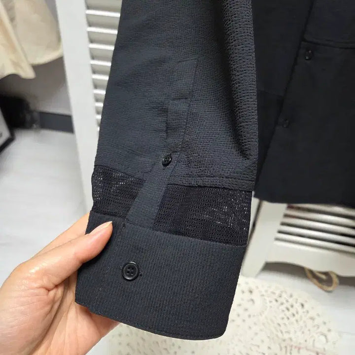 [BUNJANG] System Homme Seersucker Shirt Jacket / 시스템 옴므 시어서커  셔켓