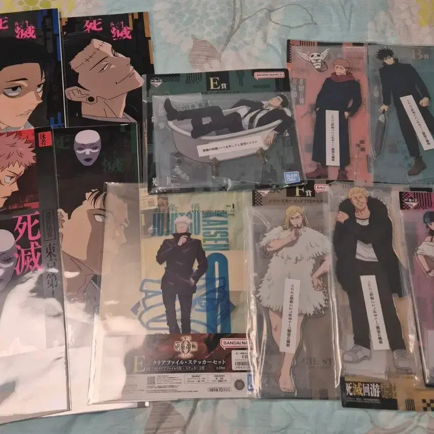 [BUNJANG] Jujutsu Kaisen Cursed Thrall Arc 2 Lottery Acrylic Stand Bundle Set / 주술회전 사멸회유2쿠지 아크릴 6종 일괄+덤 하위쿠지
